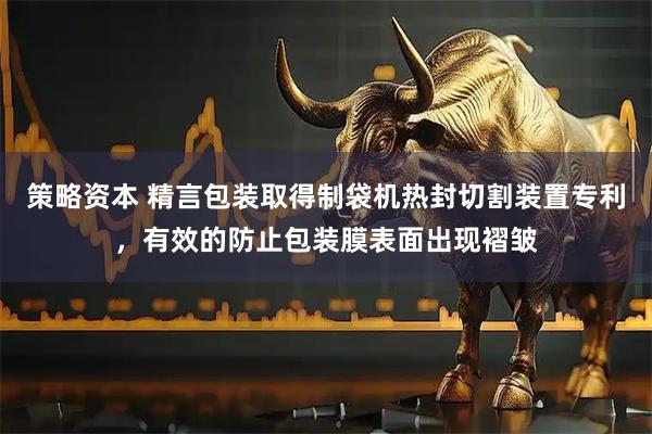策略资本 精言包装取得制袋机热封切割装置专利,有效的防止包装膜表面出现褶皱